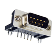 Pack of 4 K22X-E9P-N Connector D-Sub 9 Position R/ Solder, RoHs