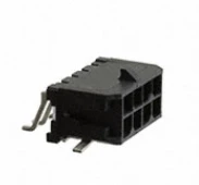 Pack of 2 0430450811 Connector Header 8 position 3.00mm R/A SMD, RoHs