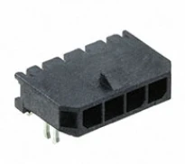 Pack of 4 0436500409 Connector Header SMD R/A 4POS 3MM, RoHs