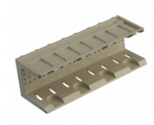 MP2-HS096-41 Connector Shroud Backplane 96 Position Beige