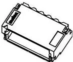 48227-0401 Connector Header R/A 4POS 1MM SMD, RoHs