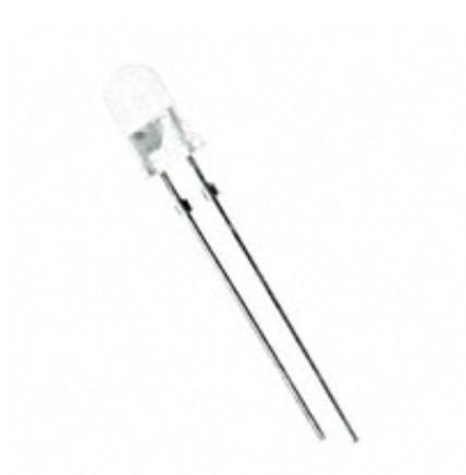 Pack of 10 TSHF5210 Infrared (IR) Emitter 890nm 1.4V 100mA 120mW/sr @ 100mA 20° Radial, 5mm Dia (T 1 3/4)