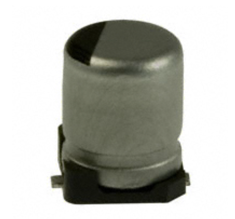 Pack of 10 ECE-V1HA010SR Aluminum Electrolytic Capacitors Radial 1 µF 50 V, Can - SMD 2000 Hrs @ 85°C