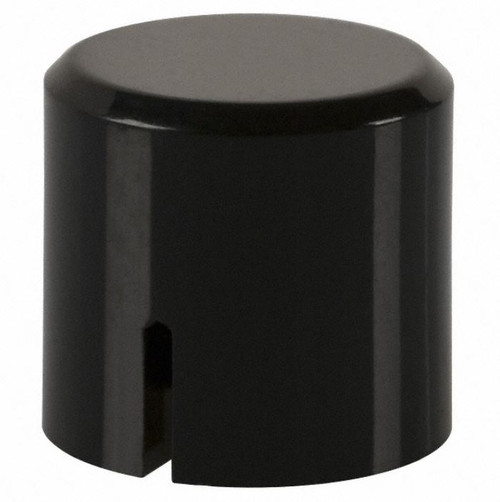 PVBK Round Keyswitch Switch Cap Black Snap Fit