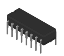 SN74175N IC FF D-TYPE SINGLE 4BIT 16PDIP