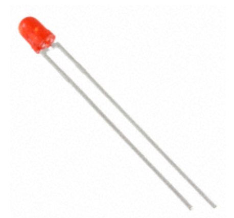 521-9324 Single Color LEDs Red Diffused Low Current