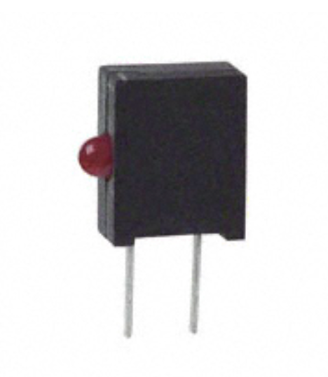 555-2003 LED Circuit Board Indicator 2MM Red RA PC MNT