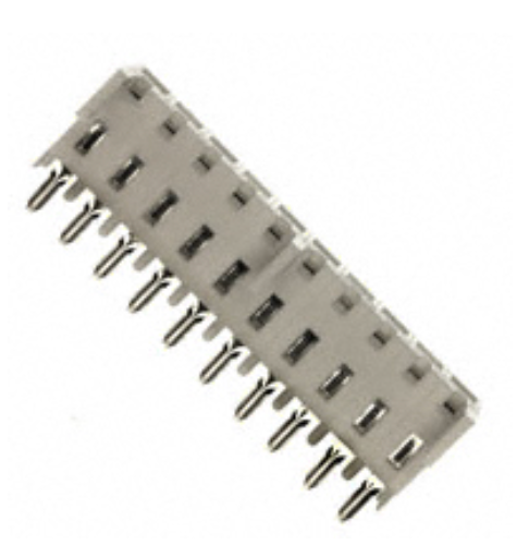 09-48-4108 Receptacle Connector 10 Position 0.156" (3.96mm) Through Hole Tin