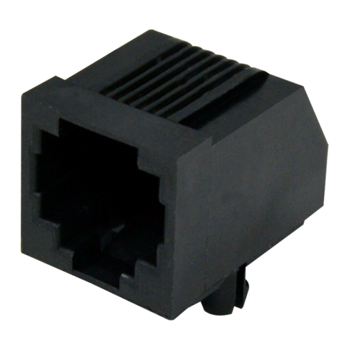 GSGX-NS-4-88 Connector Jack Modular 4Port RT< 8P8C Shielded-B Through Hole