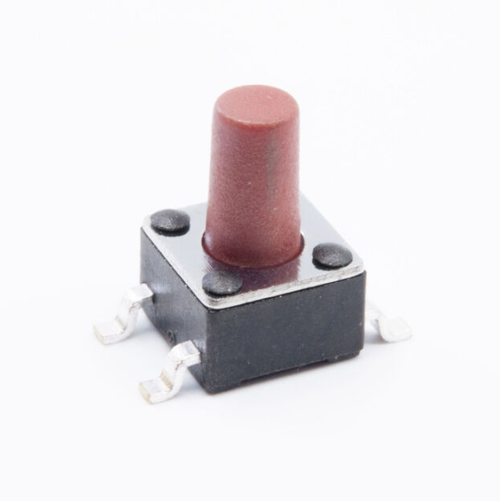 Pack of 4 TL3305AF260QG Tactile Switch SPST-NO 0.05A 12V Top Actuated Surface Mount, RoHs