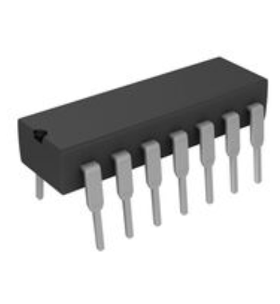 74ACT11074N IC Flip Flop 2 Element D-Type 1 Bit Positive Edge 14-DIP
