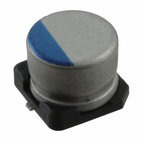 Pack of 11 PCV1J100MCL1GS Aluminum Organic Polymer Capacitors 10UF 20% 63V SMD, RoHs