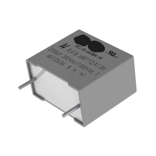 Pack of 2 R41BW410050T0K Film Capacitor 1UF 10% 1.5KVDC Radial, RoHs