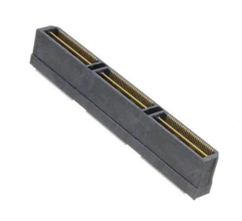 QTH-090-03-L-D-A Connector Header, 180 Position Outer Shroud Contacts Surface Mount Gold