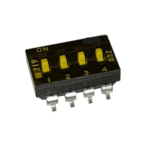 Pack of 4 219-4MST Switch Slide Dip SPST 100MA 20V, RoHs