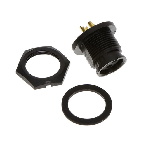 7382-3SG-300 Connector Circular Receptacle Female 3P Gold SLDR Cup