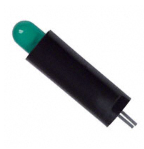 561-2201-100 LED CBI 5MM Green Diffused TH PCMNT