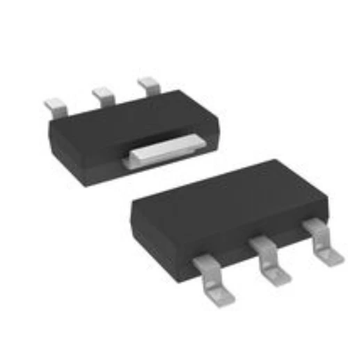 REG1117-3.3 Linear Voltage Regulator IC Positive Fixed 1 Output 800mA SOT-223-4