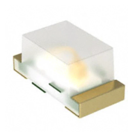 Pack of 10 597-5412-402F Yellow-Green 572nm LED Indication - Discrete 2.1V 0603 (1608 Metric)
