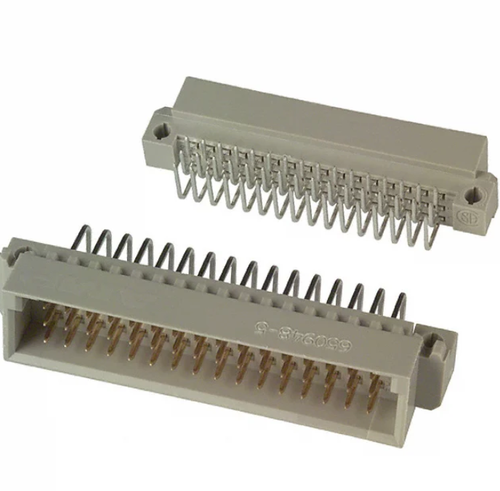 650478-5 Connector DIN Plug 48 Position Through Hole, Right Angle