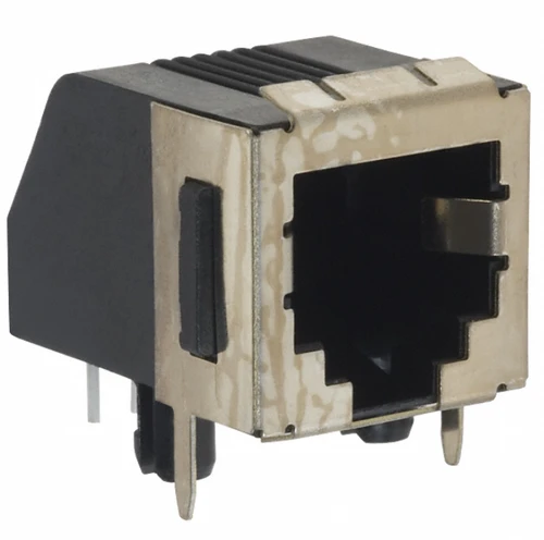 555154-1 Connector Modular Jack 6P6C R/A Shielded