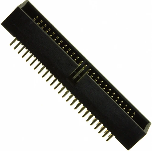 535841-1 Connector Header 90 Position Male Pins Through Hole Black High Density