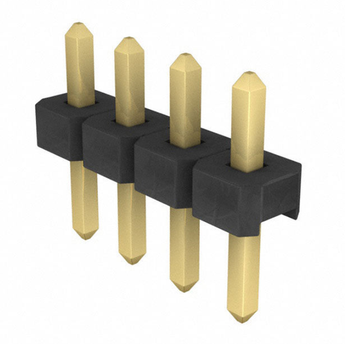 Pack of 10 TLW-104-06-G-S Connector Header Vert 4POS 2.54MM, RoHs