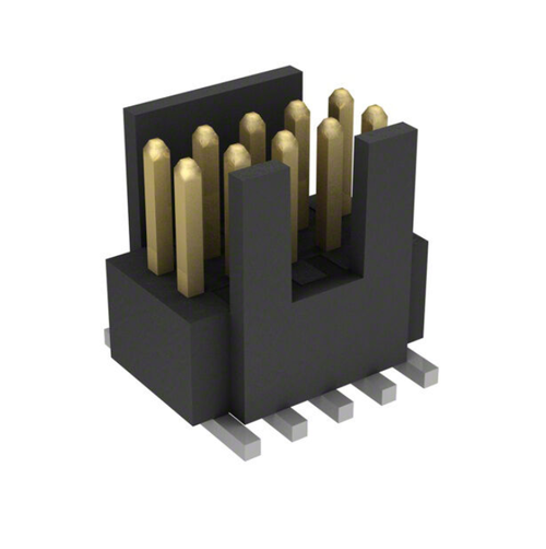 Pack of 4 FTSH-105-01-F-DV-K Connector Header Surface Mount 10 position 1.27mm SMD, RoHs