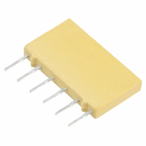 M8340104K4701FG Resistor Array 4.7K Ohm 1% 3/5W ±100ppm/C ISOL Molded 6-Pin SIP Pin Thru-Hole