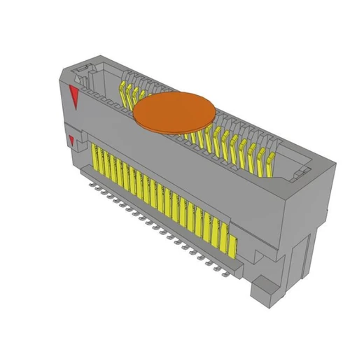 Pack of 2 ERF8-020-09.0-S-DV-K-TR Connector Socket 40 Position Surface Mount Gold, RoHs