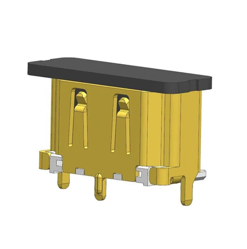 Pack of 4  0476591100  Receptacle Connector 19 Position Surface Mount, Through Hole, RoHs