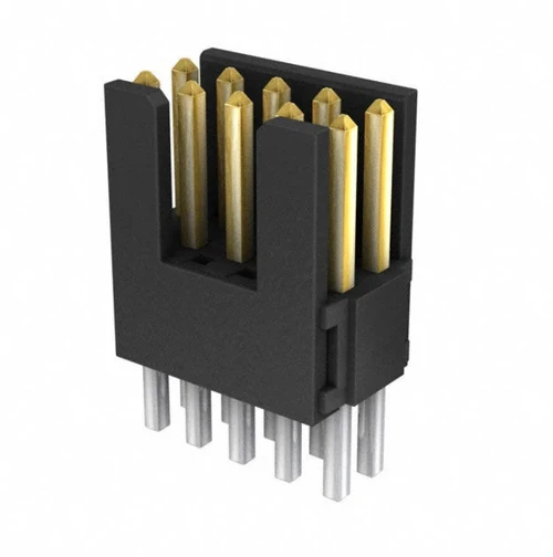 Pack of 4 FTSH-105-01-F-D-K Connector Header Through Hole 10 position 1.27mm, RoHs