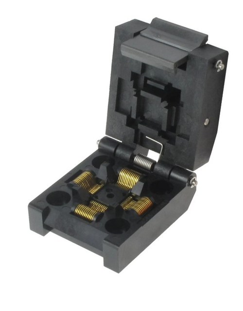 IC51-0484-806 IC & Component Sockets 48Pin QFP Burn-in Skt 0.50 pitch