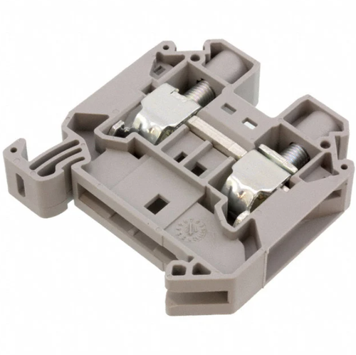 1492-W10 Conn Feed-Through Terminal Block 2 POS Screw ST Cable Mount 50A