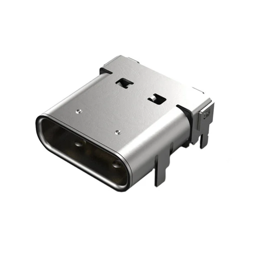Pack of 4 USB4055-30-A Connector Receptacle Type-C 24 Position Surface Mount, Right Angle; Through Hole, RoHs