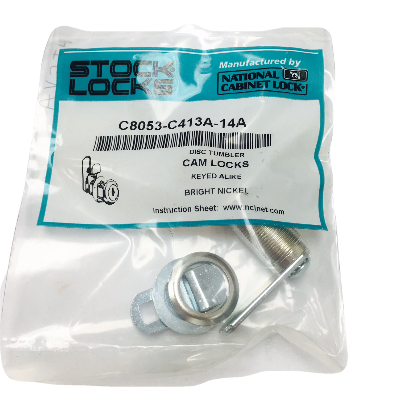 C8053 C413a 14a National Cabinet Lock Alike Keyed Standard Keyed