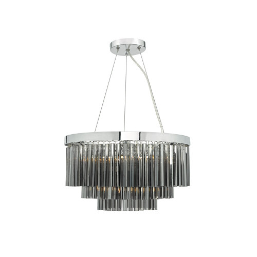 Dar Lighting Dar  GIO0510 Giovana 5 Light Polished Chrome Pendant 