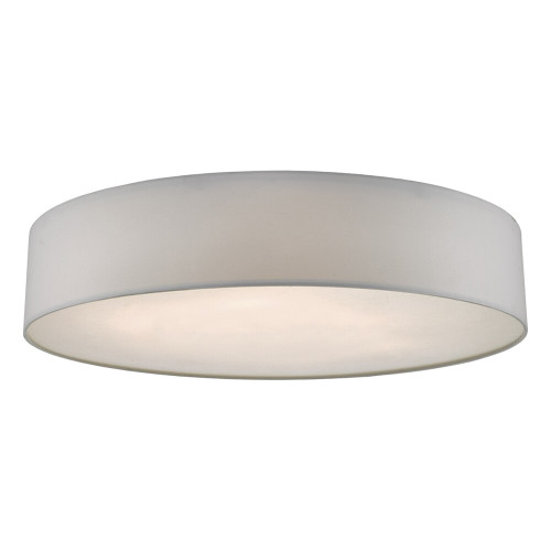 Dar Lighting Dar CIE4815 Cierro Ivory 6 Light Flush 