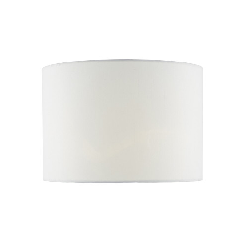Dar Lighting DAR CIA1302 White Linen Shade 
