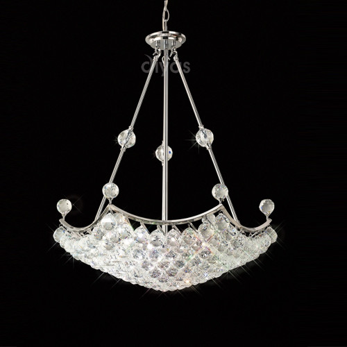 Diyas Lighting Diyas IL30036 Cesto 10 Light Polished Chrome Ceiling Pendant 