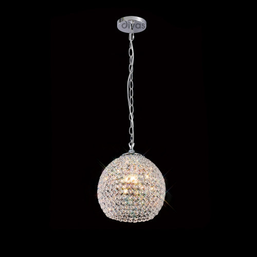 Diyas Lighting Diyas IL30191 Ava 4 Light Polished Chrome Ceiling Pendant 
