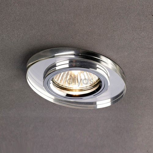 Diyas Lighting Diyas IL30808CH Crystal Downlighters Recessed Oval Downlight 