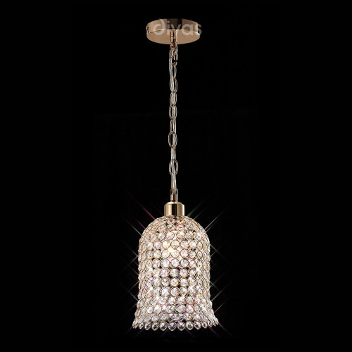 Diyas Lighting Diyas IL30760 Kudo 1 Light Bell Non-Electric Ceiling Light 