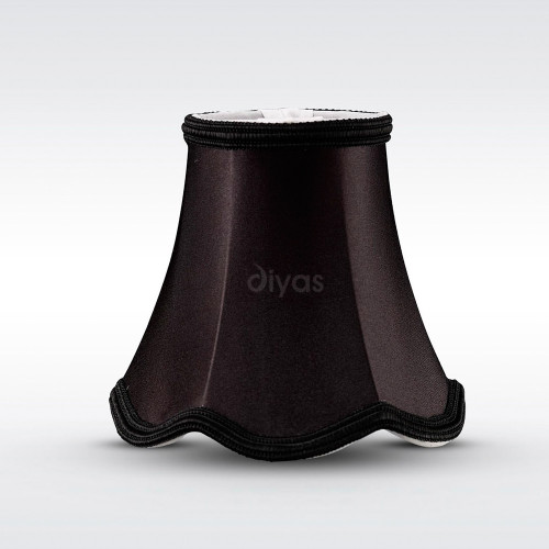 Diyas Lighting Diyas ILS10601 Onida Black Silk Shade 