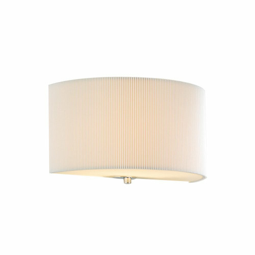 Dar Lighting Dar  ZAR0133 Zaragoza 1 Light Cream Wall Bracket 