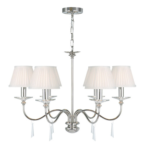 Elstead Lighting Elstead FP6-POL-NICKEL Finsbury Park Ceiling Fitting 