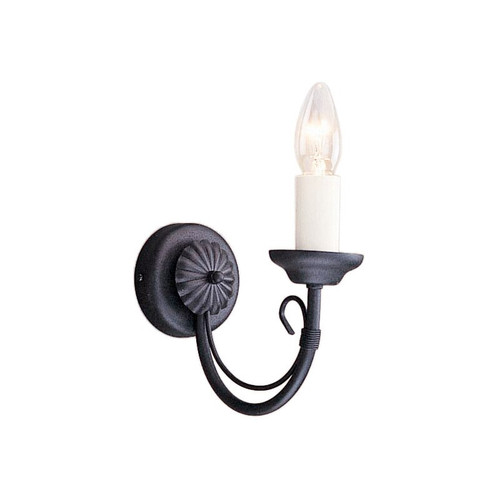 Elstead Lighting Elstead CH1-BLACK Chartwell 1 Light Black Wall Bracket 