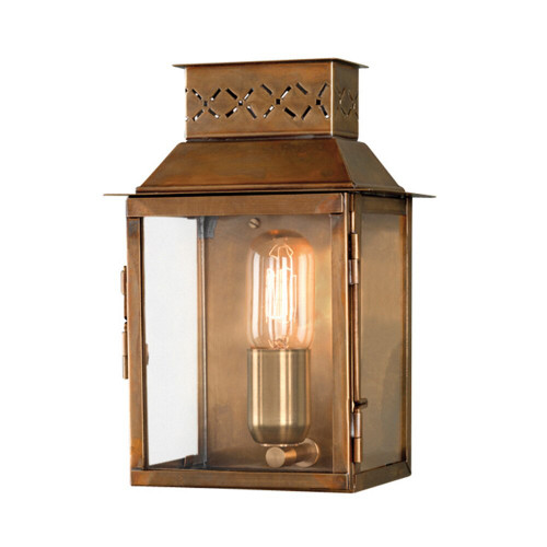 Elstead Lighting Elstead LAMBETH-PALACE Olde England 1 Light Brass Lantern