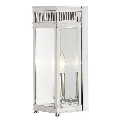 Elstead Lighting Elstead HL7-S-PC Holborn 1 Light Polished Chrome Wall Lantern
