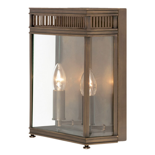 Elstead Lighting Elstead HL7-M-DB Holborn 2 Light Dark Bronze Wall Lantern